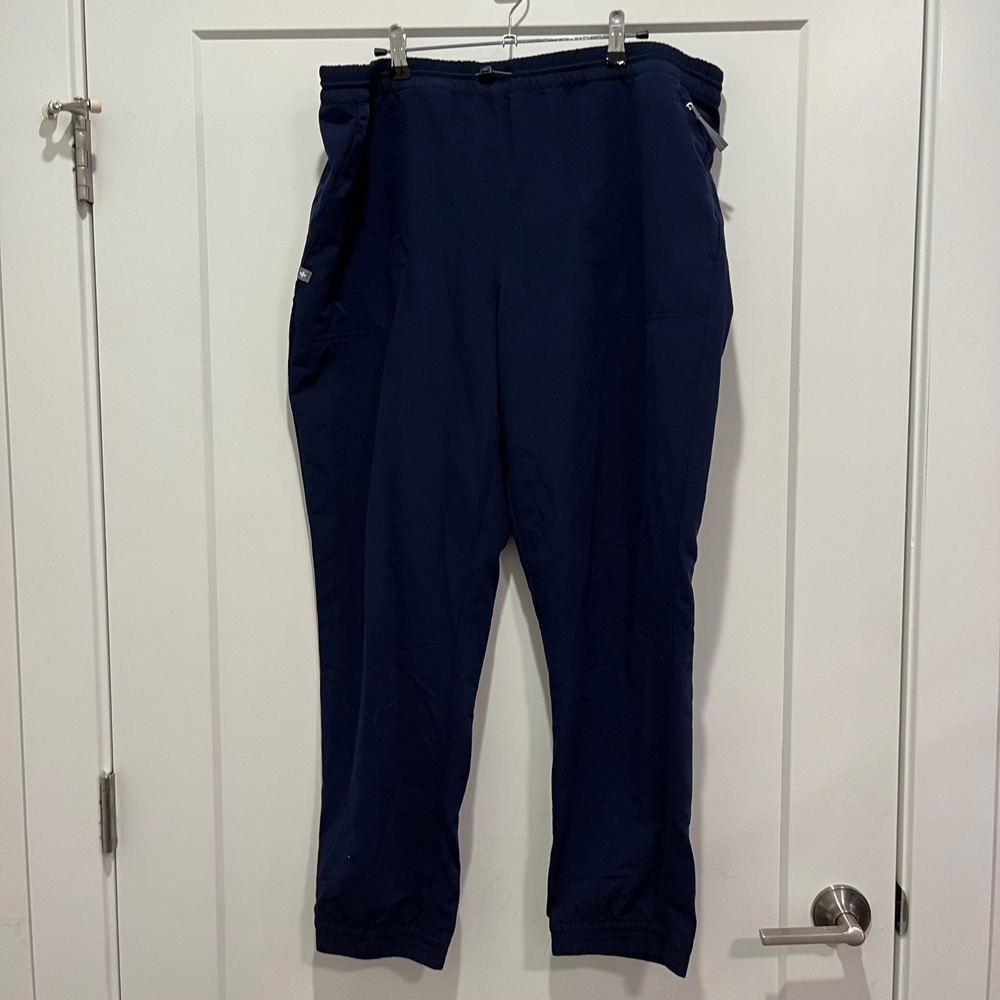FIGS Technical Collection Navy Blue Scrub Jogger Pants XL W20SW2030